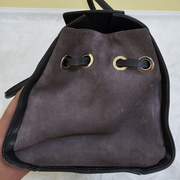 JIMMY CHOO Rosalie Grainy Calfskin Leather Satchel Bag - Picture 6 of 17